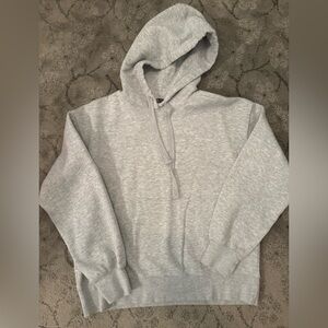 Zara Light Gray Men's Hoodie